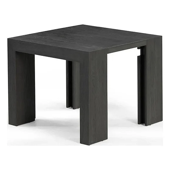Transformer Table Extendable Dining Table in Smoked Hickory 10022;12022