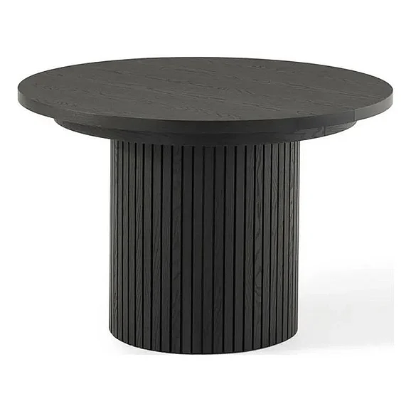 Transformer Table Round Dining Table w/ 3 Panels in Smoked Hickory 13022;13522