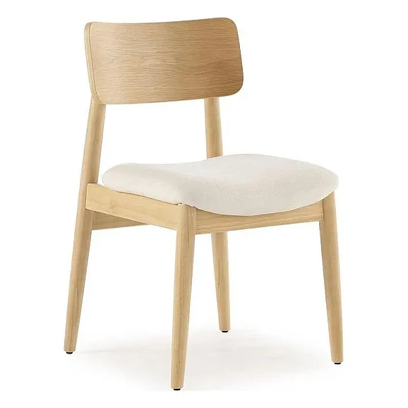 Transformer Table Round Chair (Set of 2) in Scandinavian Oak 13328