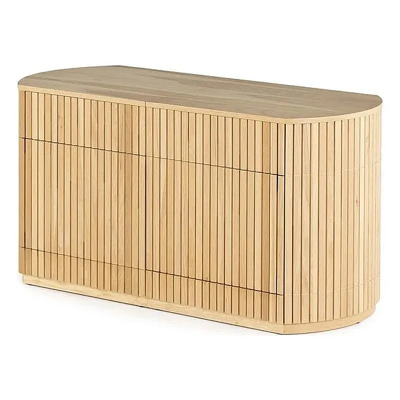 Transformer Table Round Sideboard in Scandinavian Oak 23328