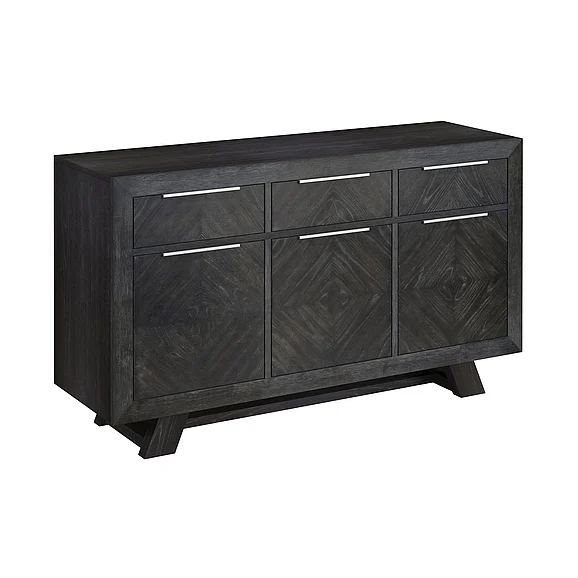 Elements International Transcend Server in Charcoal D-12980-3-SV