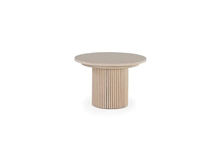 Transformer Table Round Dining Table w/ 3 Panels in Driftwood 13034;13534