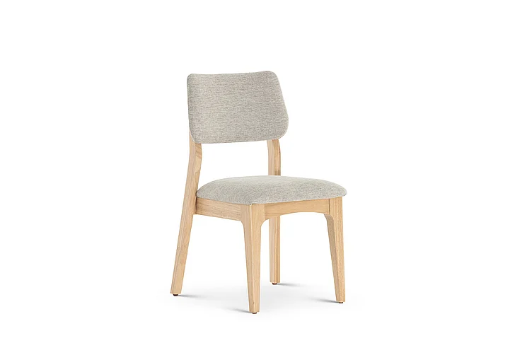 Transformer Table Eclipse Dining Chair (Set of 2) in Scandinavian Oak & Cloud 14328