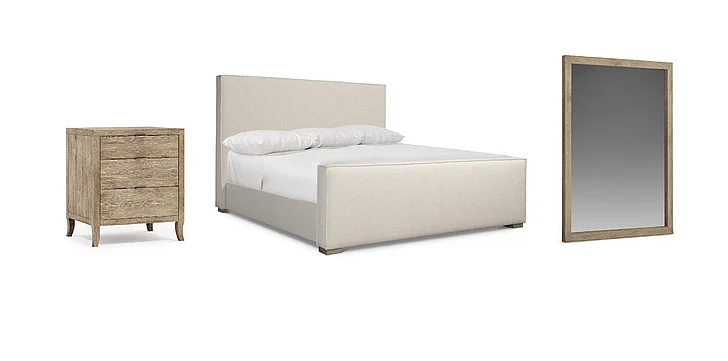 Bernhardt Tribeca 3pc Panel Bedroom Set