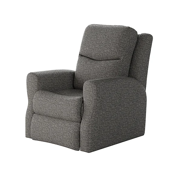 Southern Motion Fame Power Headrest Rocker Recliner in Charcoal 5007P 123-14