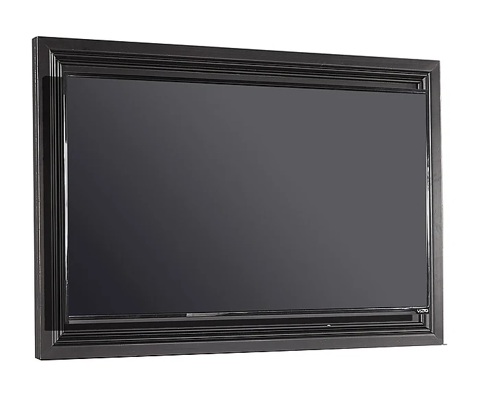 Aspenhome Oxford TV Frame w/TV Mount for -455 in Black I07-487-BLK