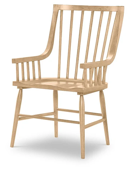 Legacy Classic Trisha Yearwood Windsor Arm Chair in Amber TY4420-240V (Set of 2)