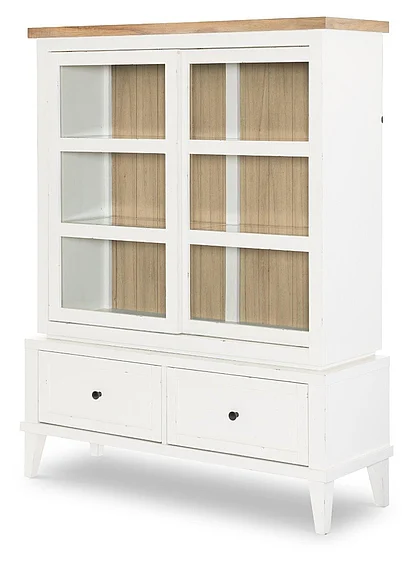 Legacy Classic Trisha Yearwood Display Cabinet in Amber and Cotton TY4424-570