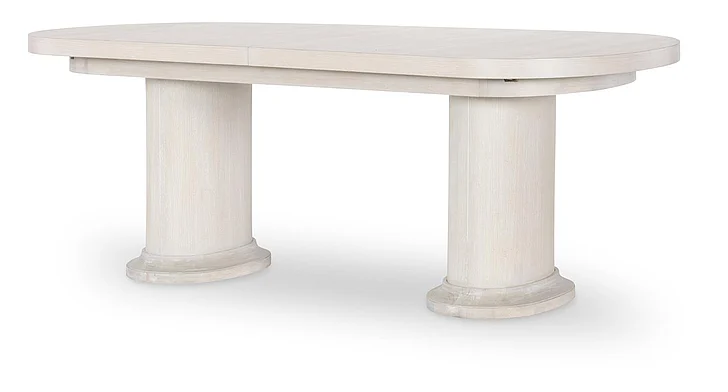 Legacy Classic Trisha Yearwood Double Pedestal Dining Table in Prelude Frost TY5800-122K