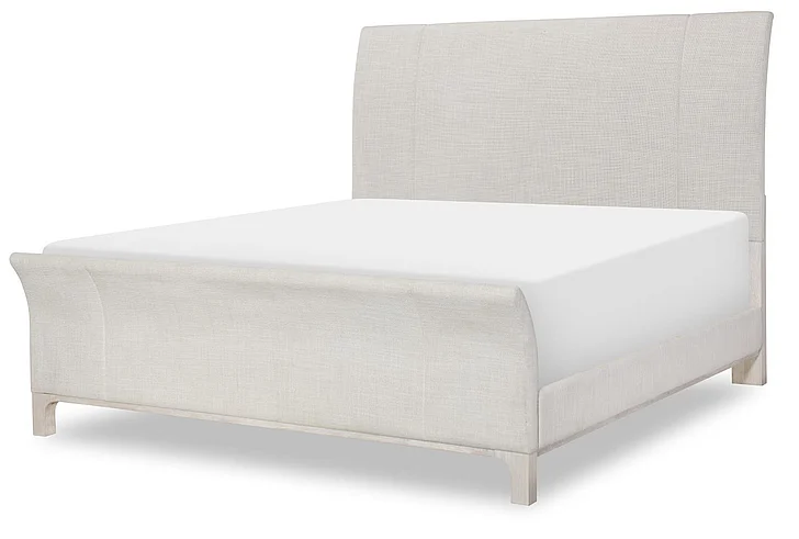 Legacy Classic Trisha Yearwood Queen Upholstered Sleigh Bed in Prelude Frost TY5800-4205K
