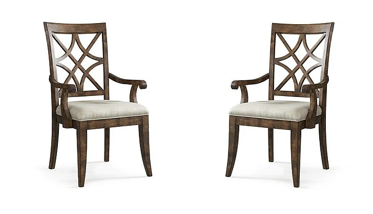 Legacy Classic Trisha Yearwood Home Nashville Arm Chair in Coffee (Set of 2)