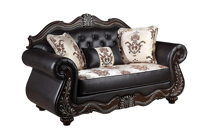 New Classic Maximus Loveseat in Brown U1754-20
