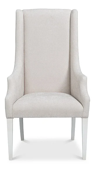 Sarried Captains Chair in Cortina White U226-08T