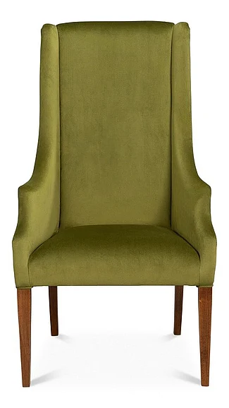 Sarried Captains Chair in Green U226-NAGV