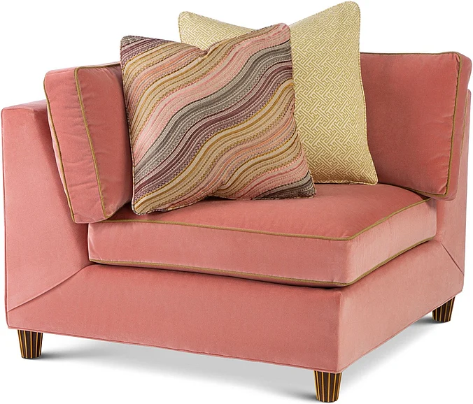 Theodore Alexander Waldorf Corner Chair U5005-75-40 CUSTOM ITEM