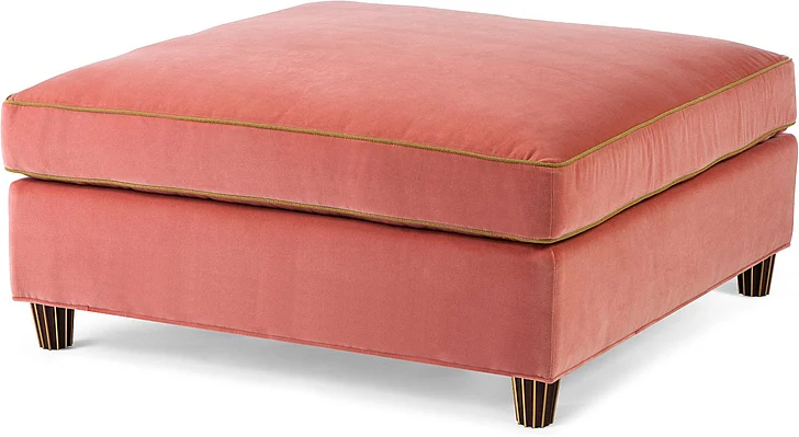 Theodore Alexander Waldorf Ottoman U8005-40 CUSTOM ITEM