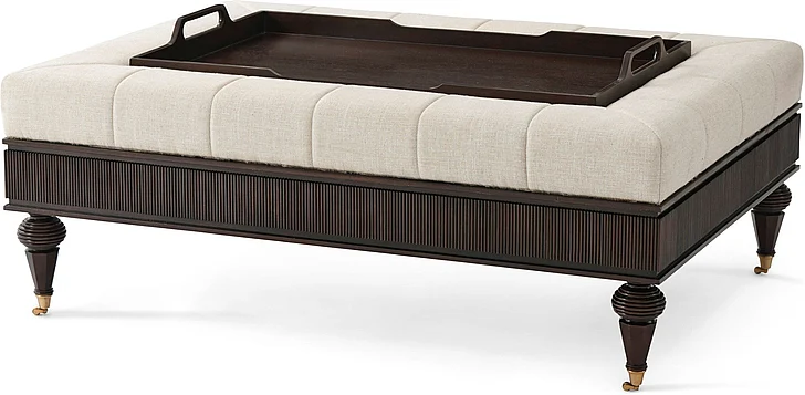 Theodore Alexander Bolen Cocktail Ottoman U8031-50 CUSTOM ITEM