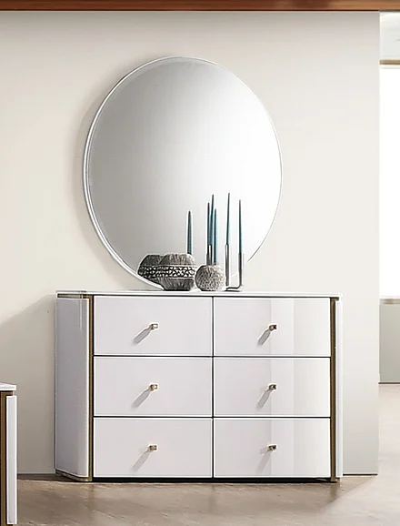 J&M Furniture Lucera Dresser & Mirror 17995-DM CLOSEOUT