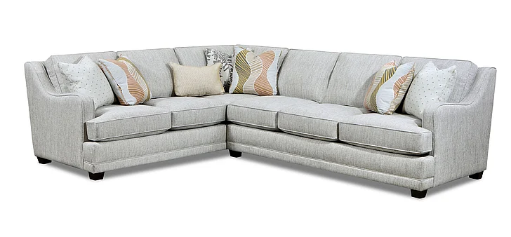 Southern Motion (Fusion) Limelight Sectional in Grey 7000-31R/33L