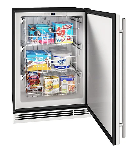 U-Line HFZ124 24" Convertible Freezer UHFZ124SS01B