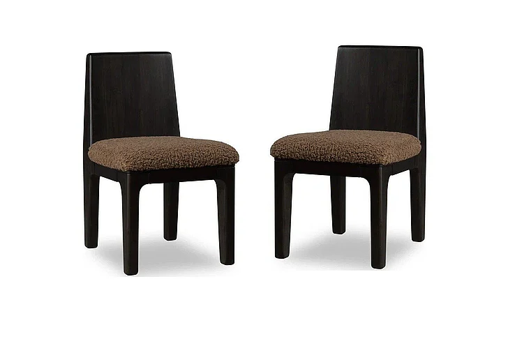 Modus Furniture Zamba Slit Back Dining Chair in Pineapple UKXT63 (Set of 2)
