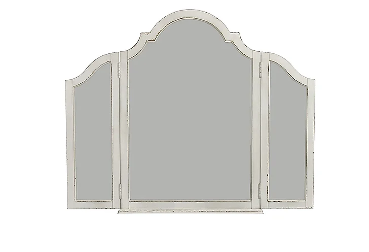 Liberty Magnolia Manor Vanity Mirror in Antique White 244-BR55