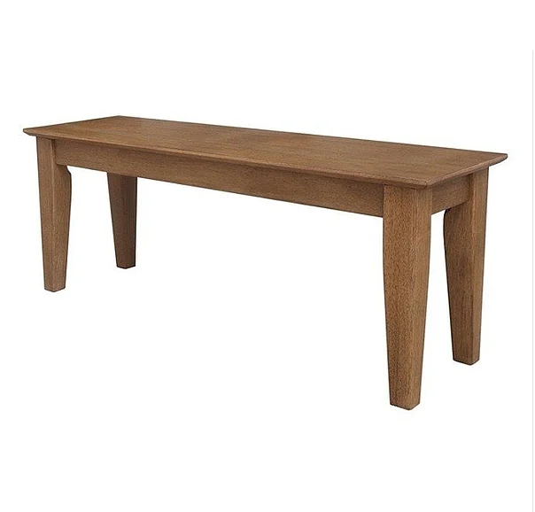 John Thomas Exclusive- Limited Time Only 47in Bench in Hickory BE140-47S