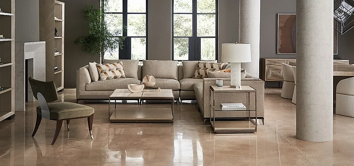 Caracole Furniture Upholstery Archipelago 3pc Sofa
