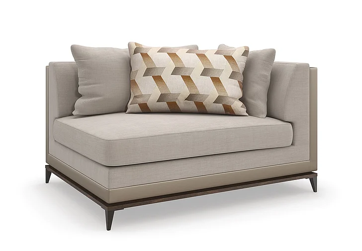 Caracole Furniture Upholstery Archipelago RAF Chair UPH-422-RL1-A CLOSEOUT
