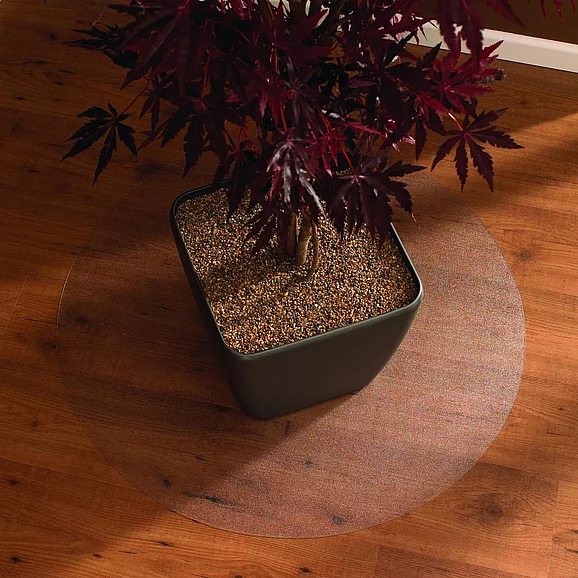 Floortex Ultimat Polycarbonate Circular Floor Mat for Hard Floors - 36" Diameter FC129020RR