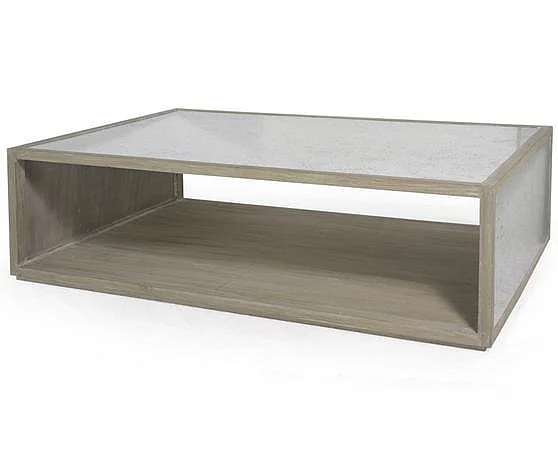 Artesia Derek Coffee Table in Lime Wash V1-DEREK-CT-LW