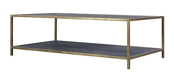 Artesia Ewan Coffee Table in Charcoal Finish V1-EWA-CT-C6-BR