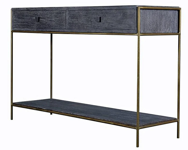 Artesia Jamie Console Table in Charcoal V1-JAM-CON-C6-BR
