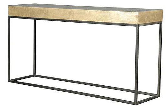 Artesia Moxie Console in Gold V1-MOX-CON-GLD