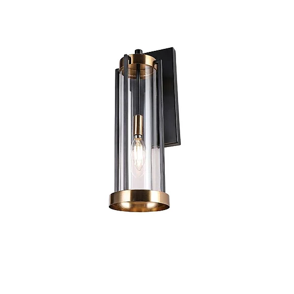 Vinci Lighting Wall Sconce in Aged Brass/Black WS1111-1AB/BK
