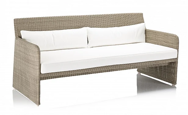 Artesia Lucas Outdoor Sofa in White V3-LUCAS-2.5