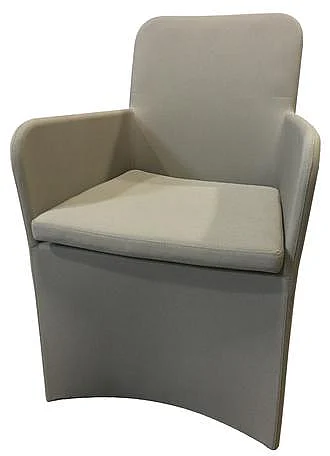 Artesia Seth Outdoor Upholstered Dining Arm Chair in Dark Grey (Set of 2) V3-SETH-163
