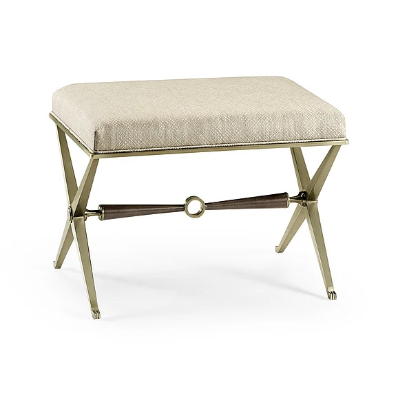 Jonathan Charles Barcelona Bench in Champagne 496078-STC-F200