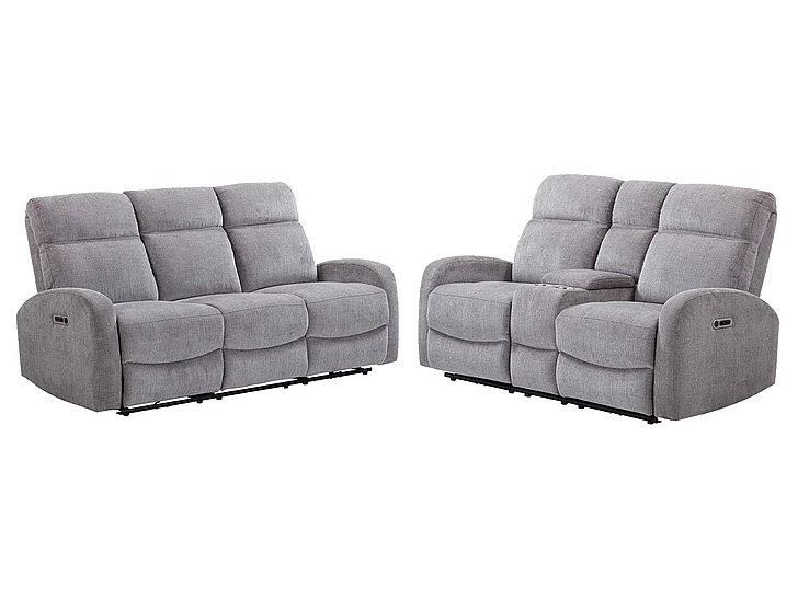 Parker Living Tuscany 2pc Power Reclining Living Room Set in Whiskers Nature MTUS-32P-WKNA