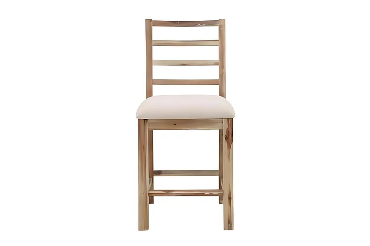 Cottage Creek Vail II Counter Height Dining Chair in Weathered Natural 66116 (Set of 2)