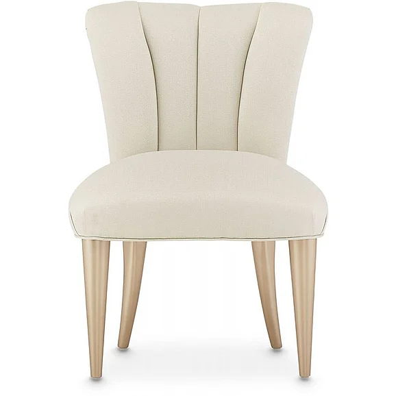 AICO La Rachelle Vanity Chair in Medium Champagne 9034244-136