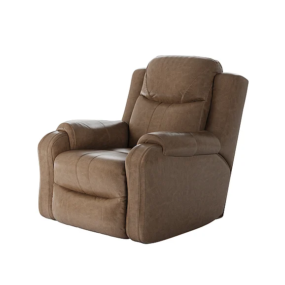 Southern Motion Marvel Wallhugger Recliner with Power Headrest in Taupe 6881P 186-18