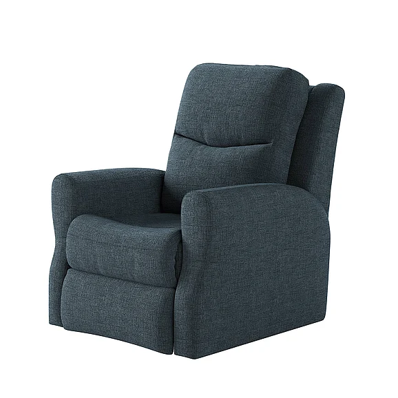 Southern Motion Fame Swivel Rocker Recliner in Navy 1007S 214-60