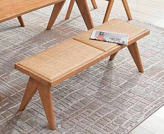ACME Velentina Bench in Natural DN02374