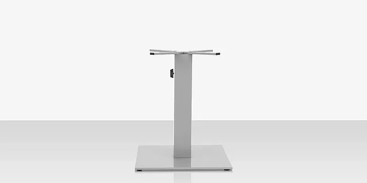 DecoScape Verona Large Square Dining Base with Umbrella Option Only SF-1008-586U