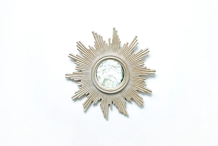 Worlds Away Versailles Champagne Silver Leaf Handcarved Mirror, S VERSAILLES S