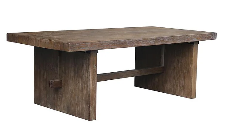 Artesia Russell 84" Dining Table in Classic Brown VK-DTRUS-214-BR
