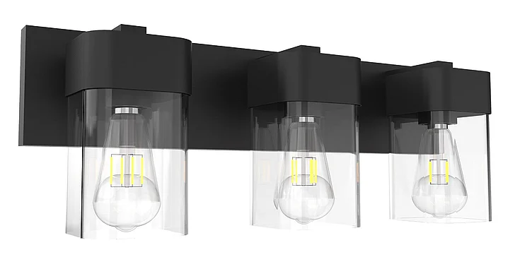 Vinci Lighting Nora Vanity Lights in Black VL1350-3BK