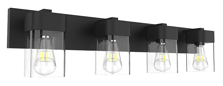 Vinci Lighting Nora Vanity Lights in Black VL1350-4BK