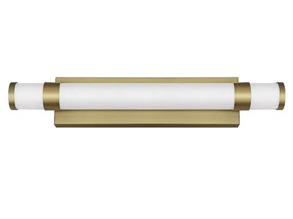 Vinci Lighting Vanity Lights in Satin Brass VL1824-C3-BS-WH